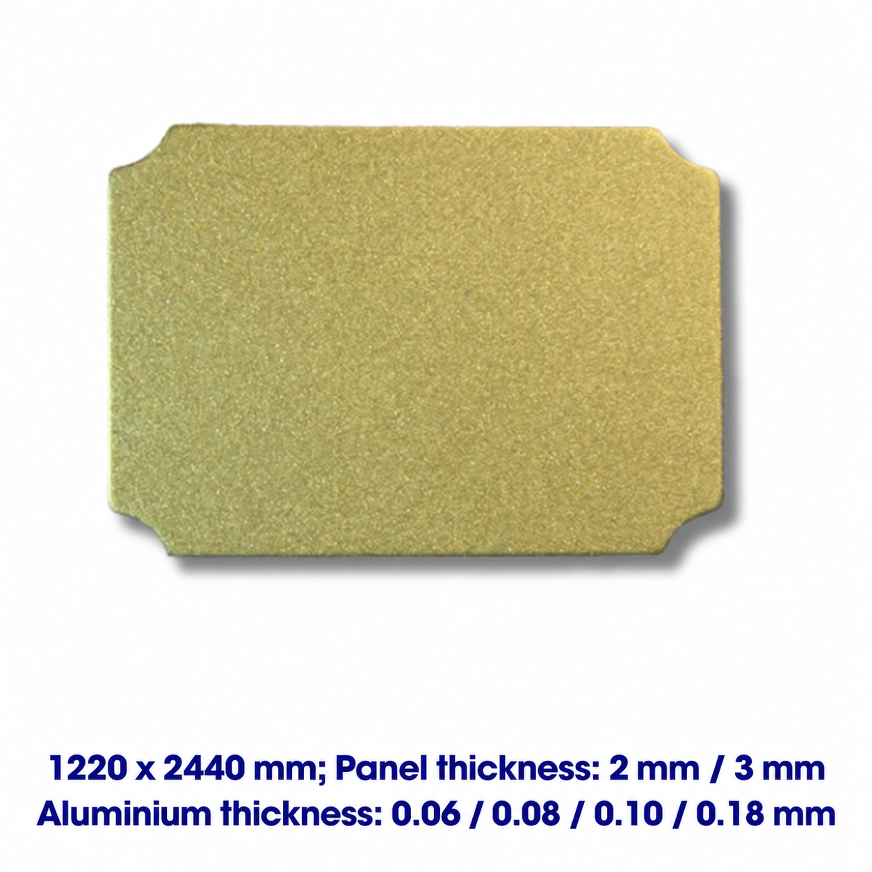 Metallic Bronze Aluminium Composite Panel