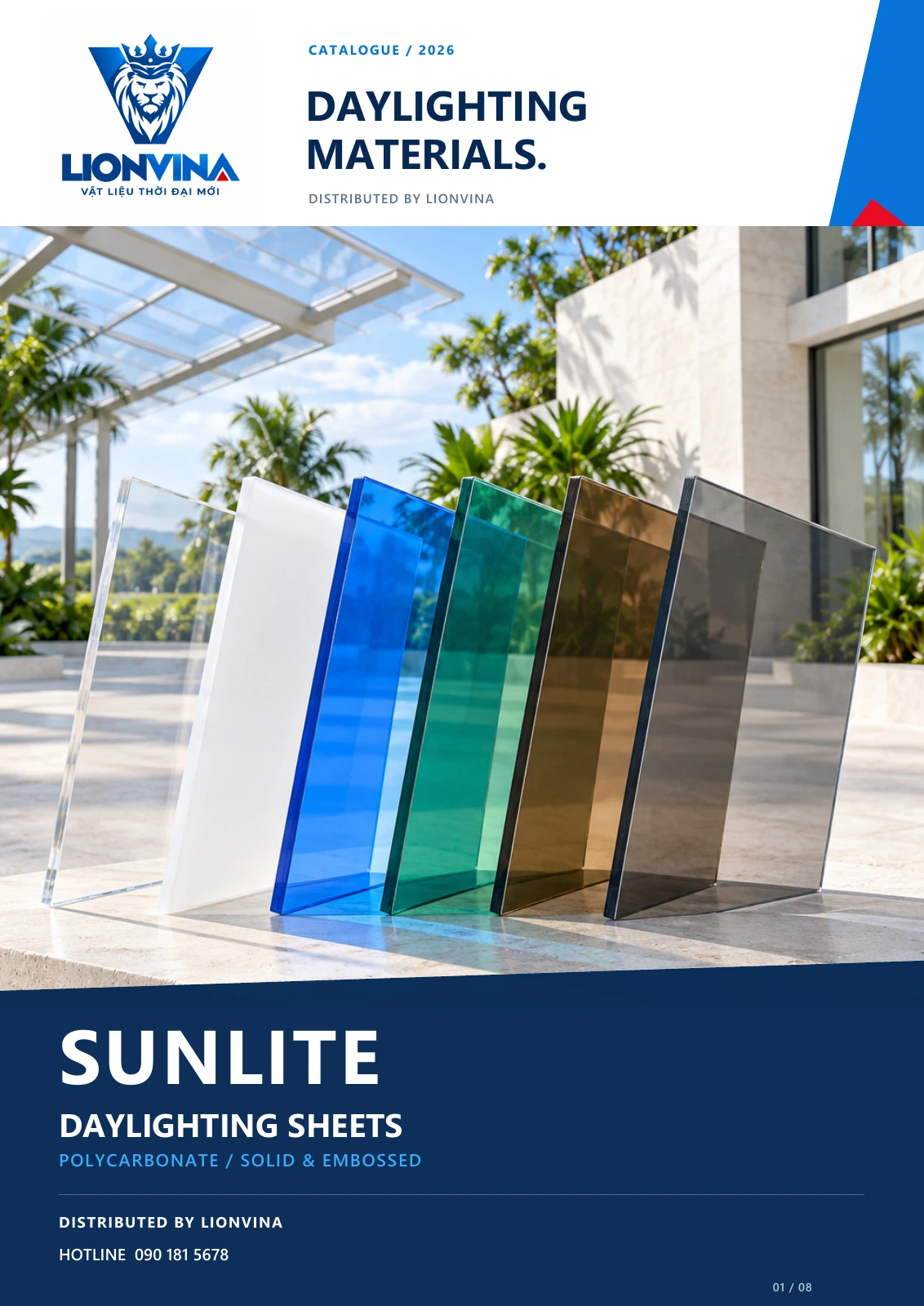 Catalogue LIONVINA SUNLITE - trang 1 / 8