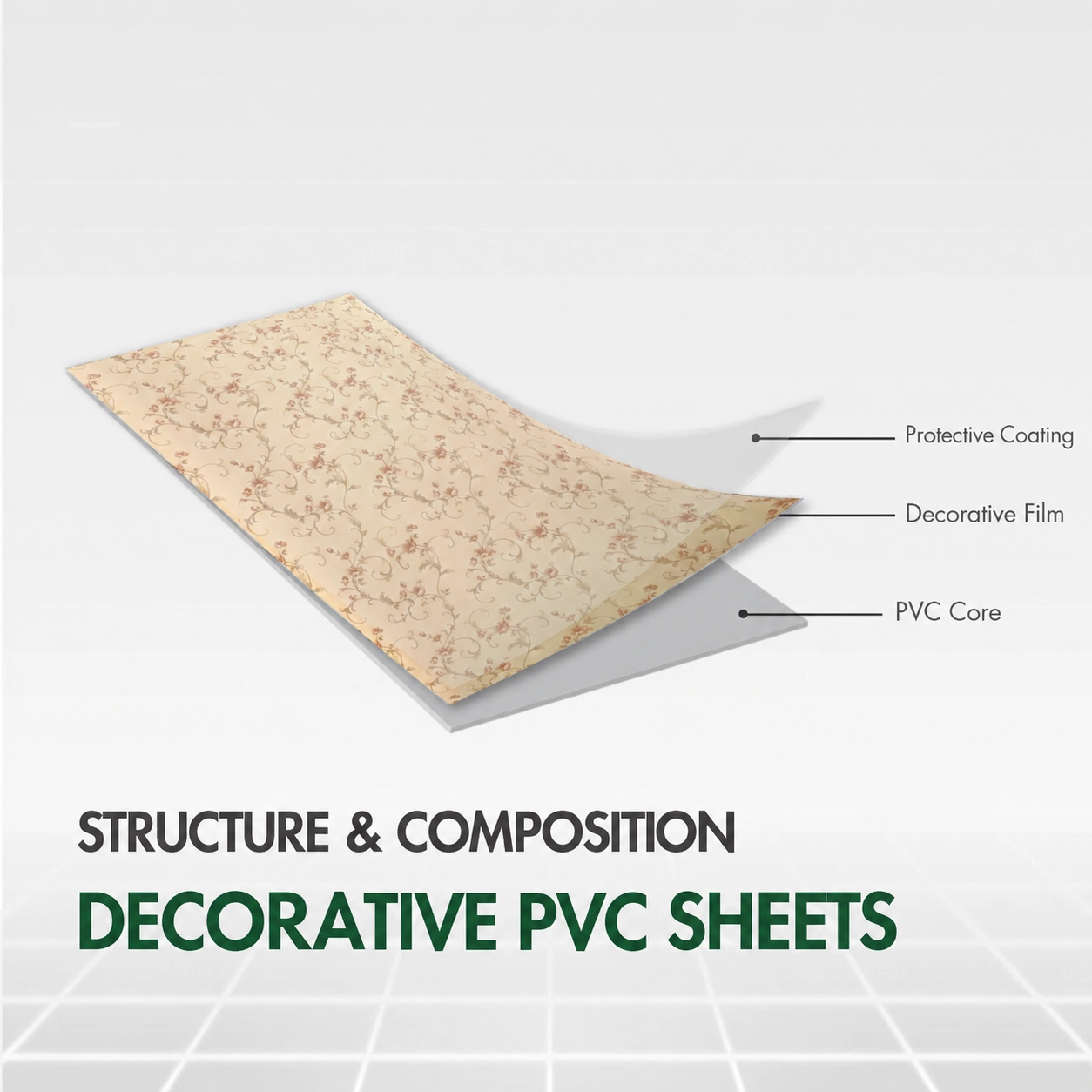 Patterned PVC Panel – PVC Lion – Image 2