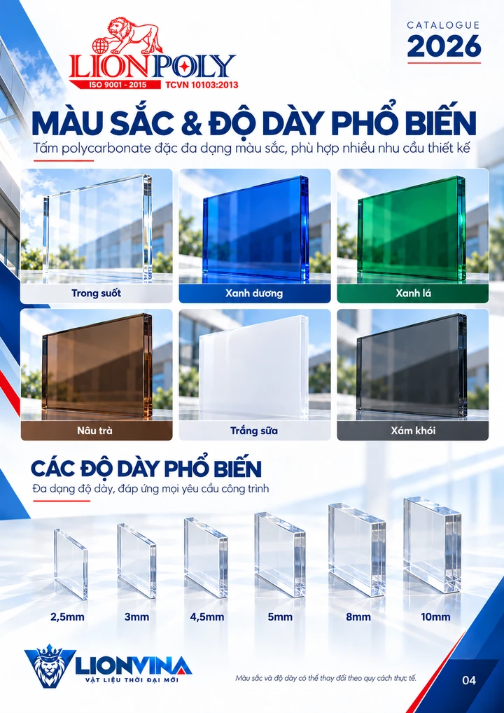 Catalogue LION POLY 2026 — trang 4 / 8