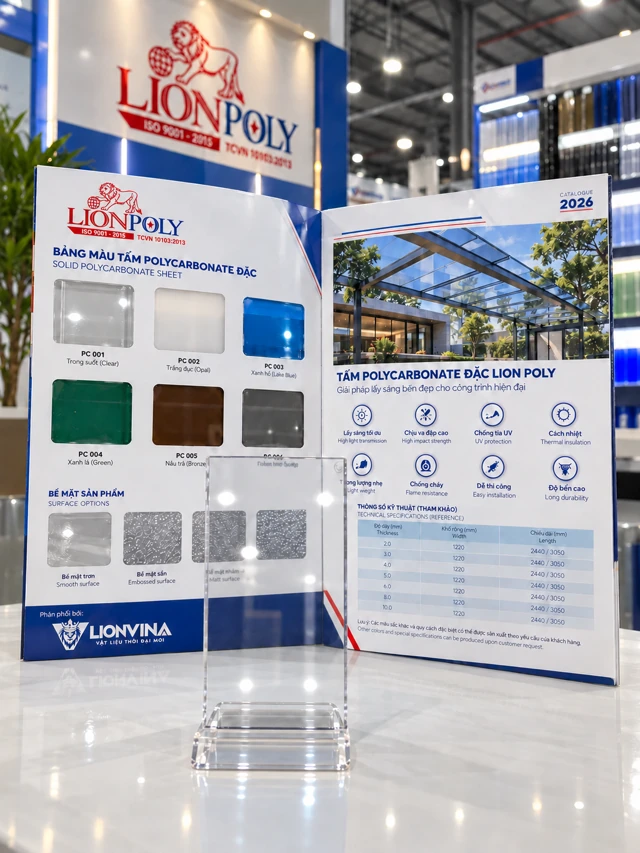Khả năng lấy sáng LION POLY — Trong suốt