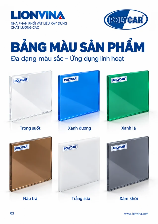 Catalogue POLYCAR — trang 3 / 8