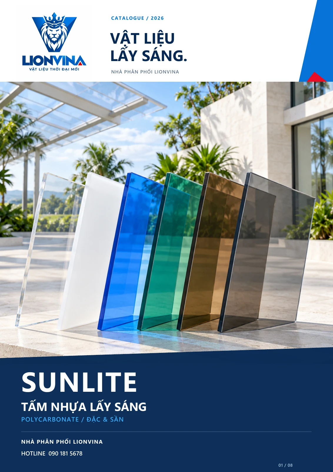 Catalogue LIONVINA SUNLITE - trang 1 / 8