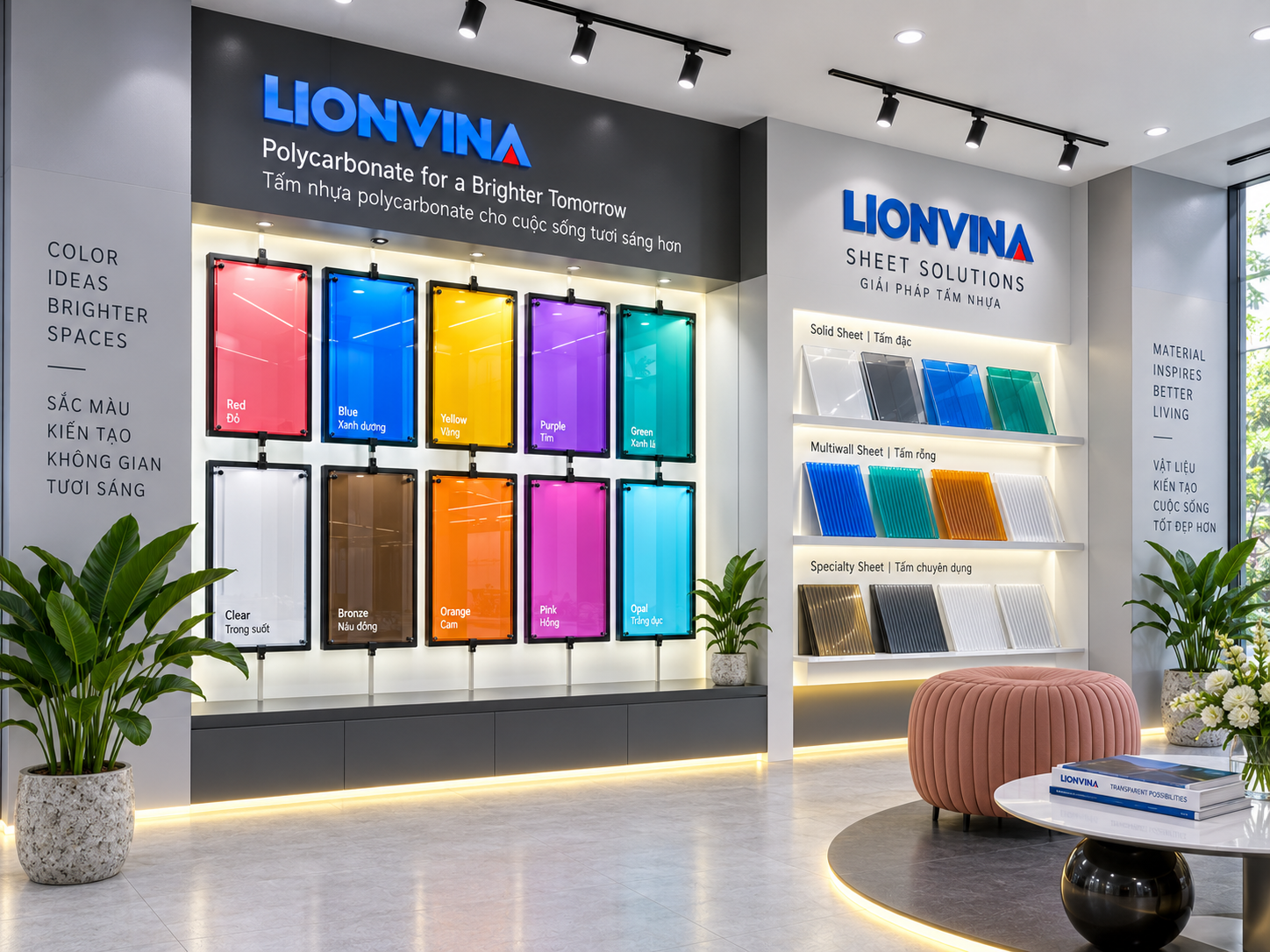 POLYCARBONATE DISPLAY