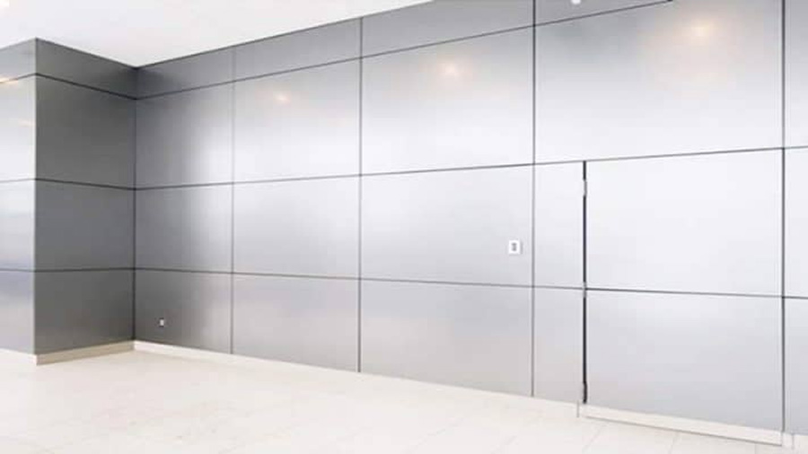 Tấm alu màu ghi bạc – ảnh 3