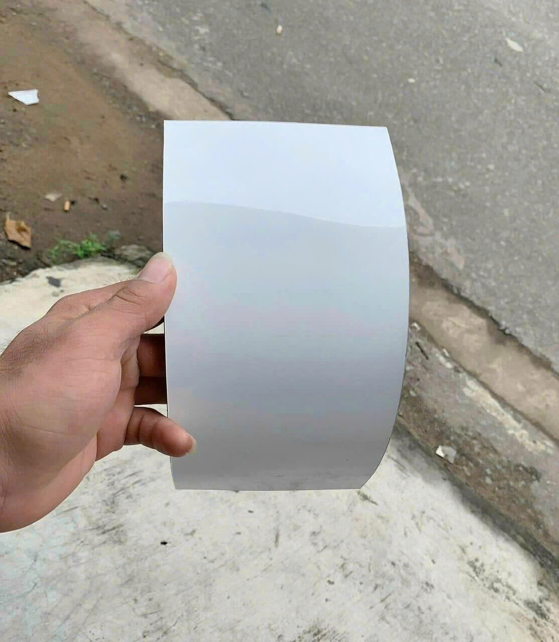 Tấm Alu Màu Trắng Sứ