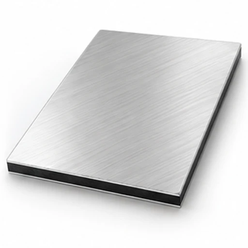 Aluminium Composite Panel LK 01 – Brushed Silver