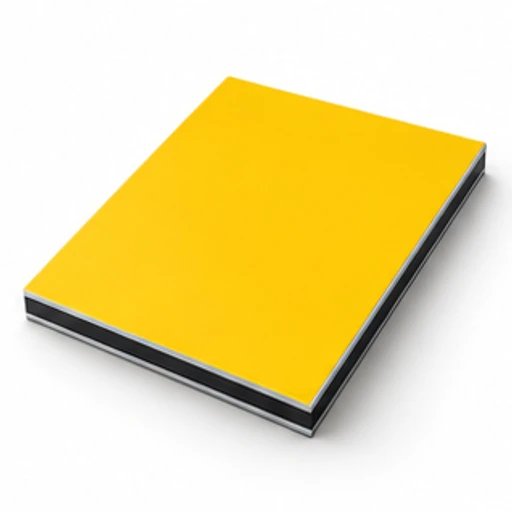Aluminium Composite Panel LK 2012 – Yellow