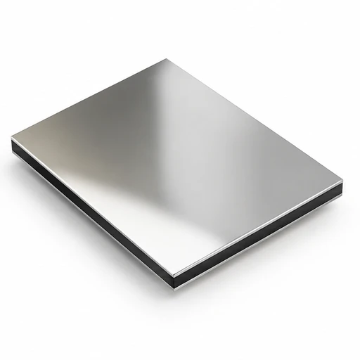 Aluminium Composite Panel LK 2027 – Silver Mirror