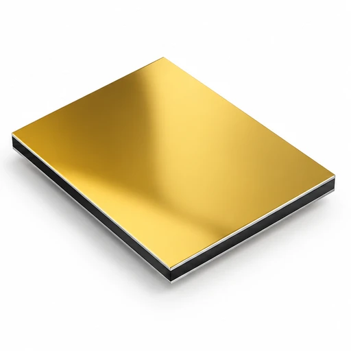 Aluminium Composite Panel LK 2030 – Gold Mirror