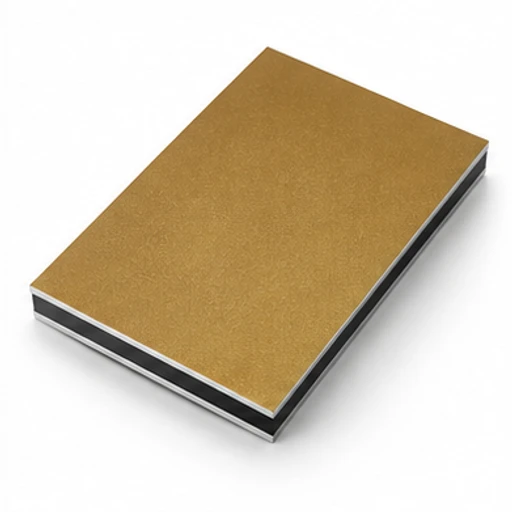 TT 2005 Aluminium Composite Panel – Metallic Gold