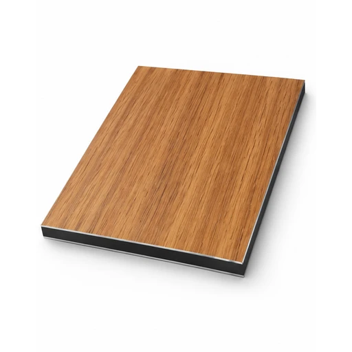 Aluminium Composite Panel TT 2025 – Honey-Brown Wood Grain
