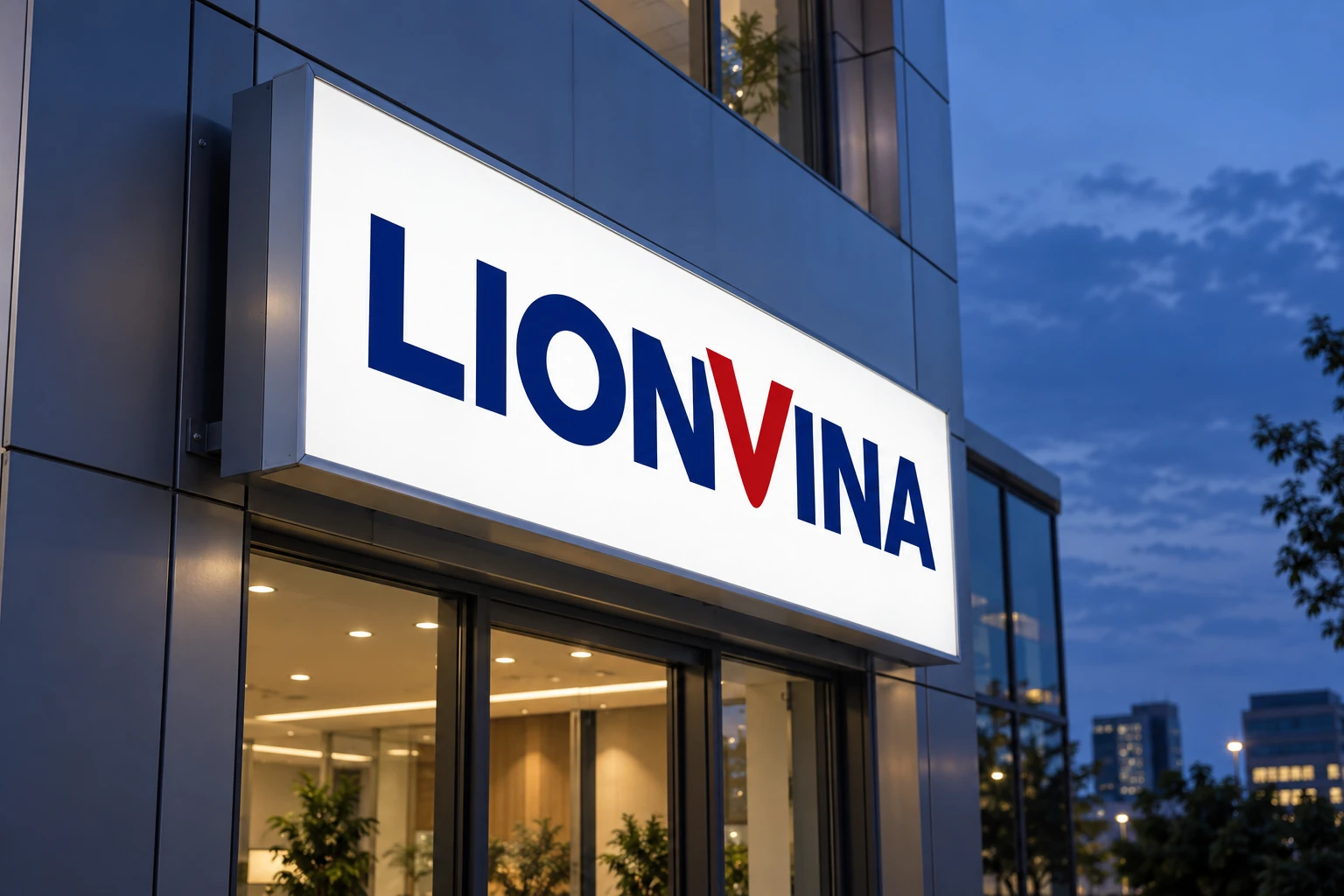 Lightbox using aluminium composite material