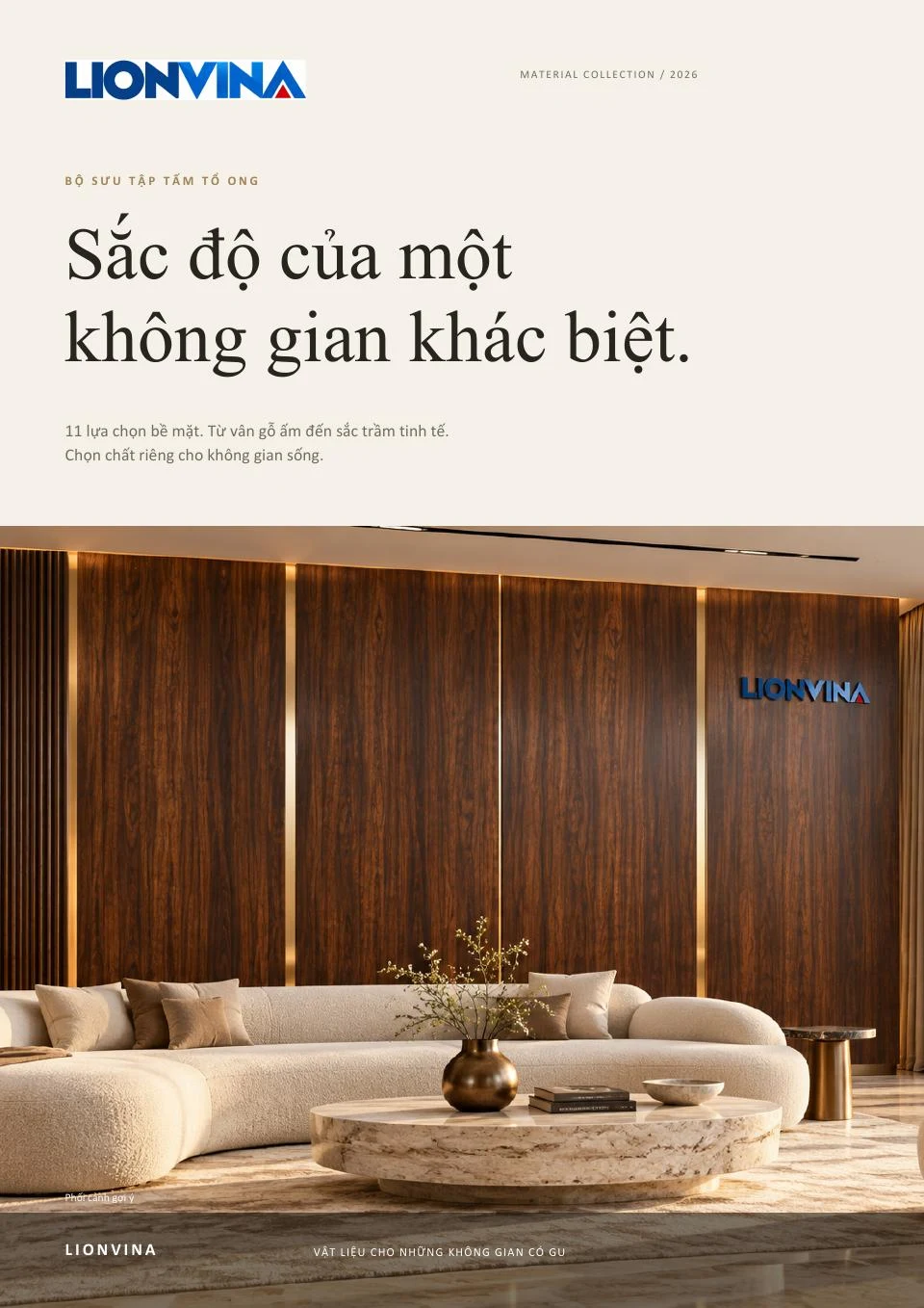 Catalogue tấm tổ ong LIONVINA — trang 1