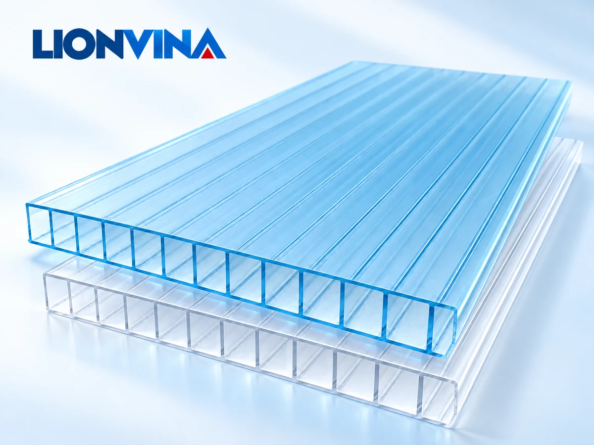 Tấm nhựa lấy sáng 8mm rỗng