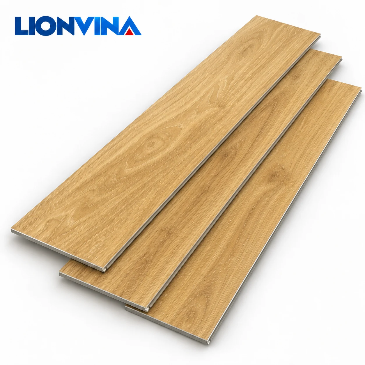Sàn hèm khóa 4 mm · Mã 03 — logo LIONVINA