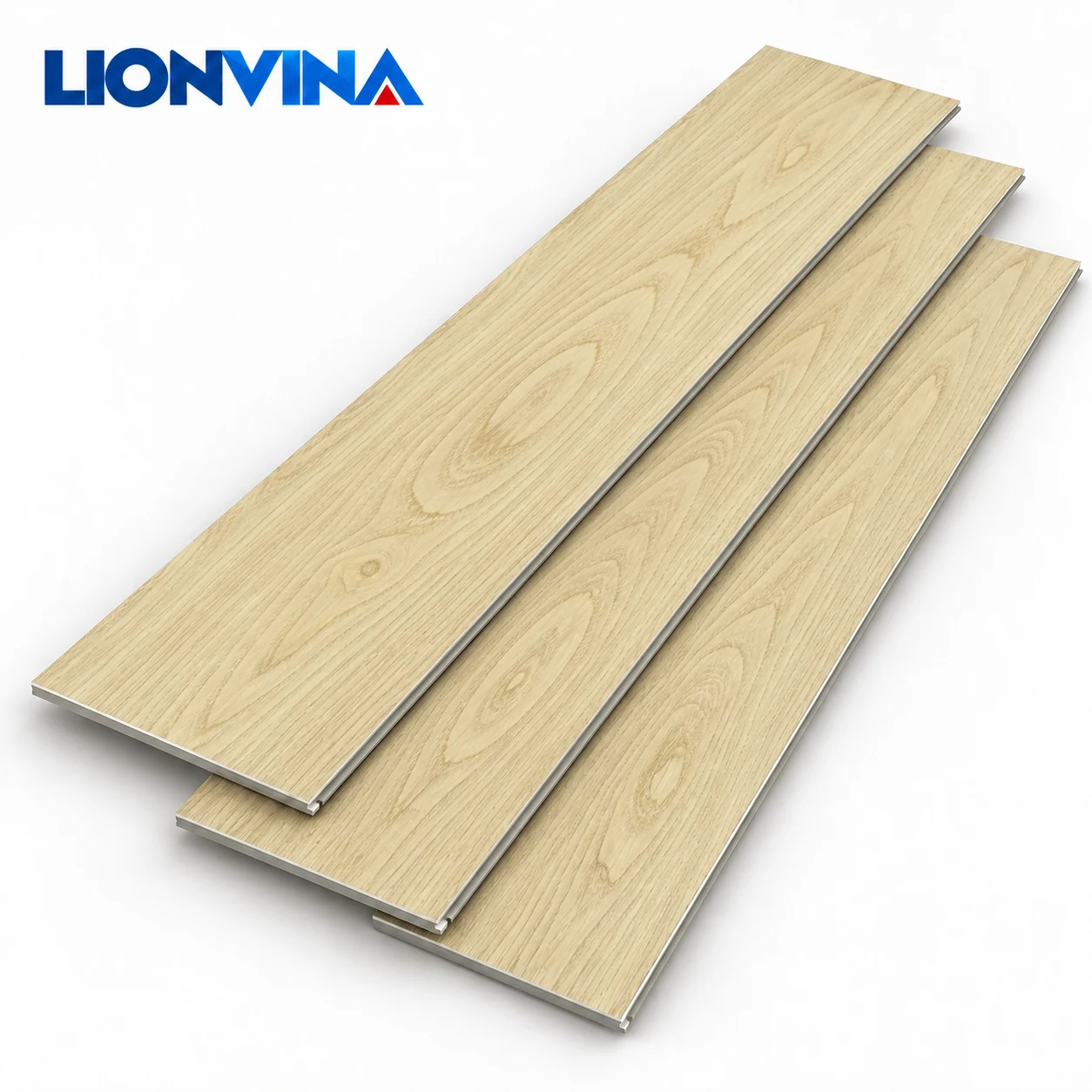 Sàn hèm khóa 4 mm · Mã 04 — logo LIONVINA