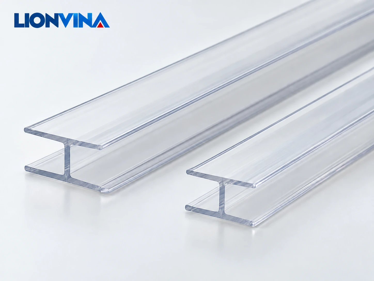 Nẹp nối H Polycarbonate – hình minh họa LIONVINA