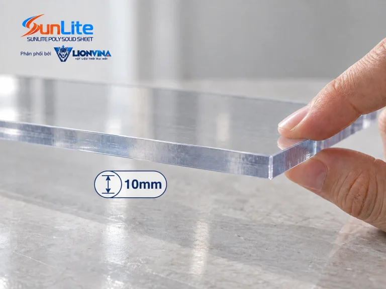 Tấm lấy sáng SUNLITE độ dày 10 mm