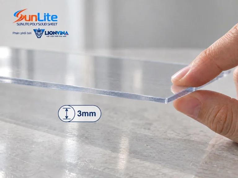 Tấm lấy sáng SUNLITE độ dày 3 mm