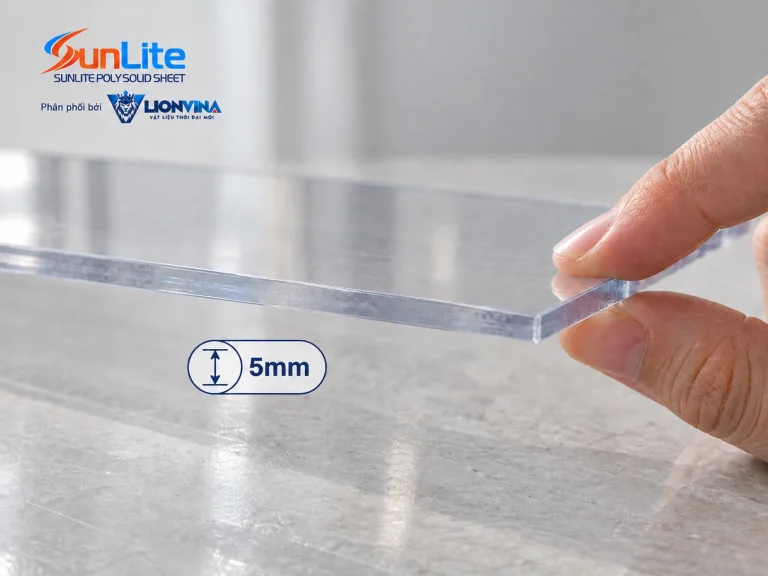 Tấm lấy sáng SUNLITE độ dày 5 mm
