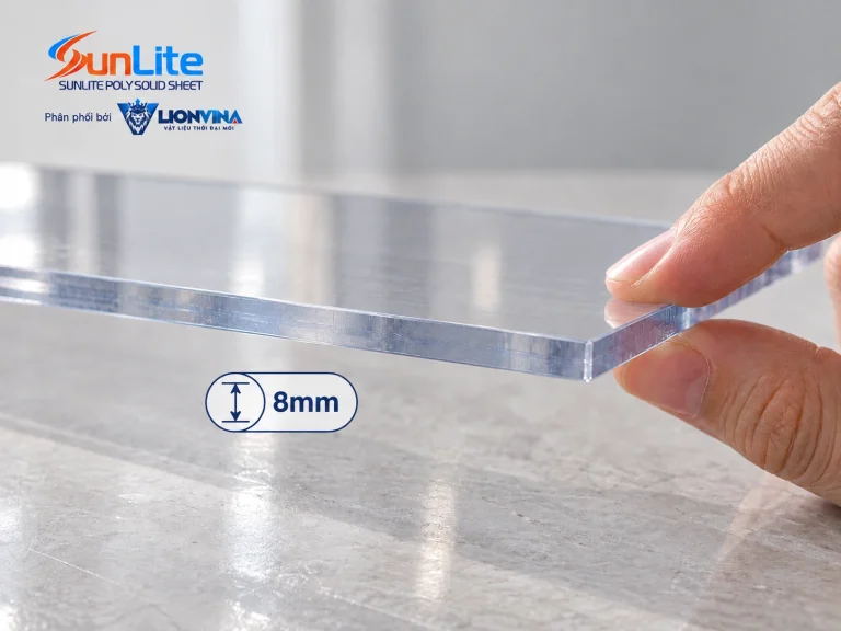 Tấm lấy sáng SUNLITE độ dày 8 mm